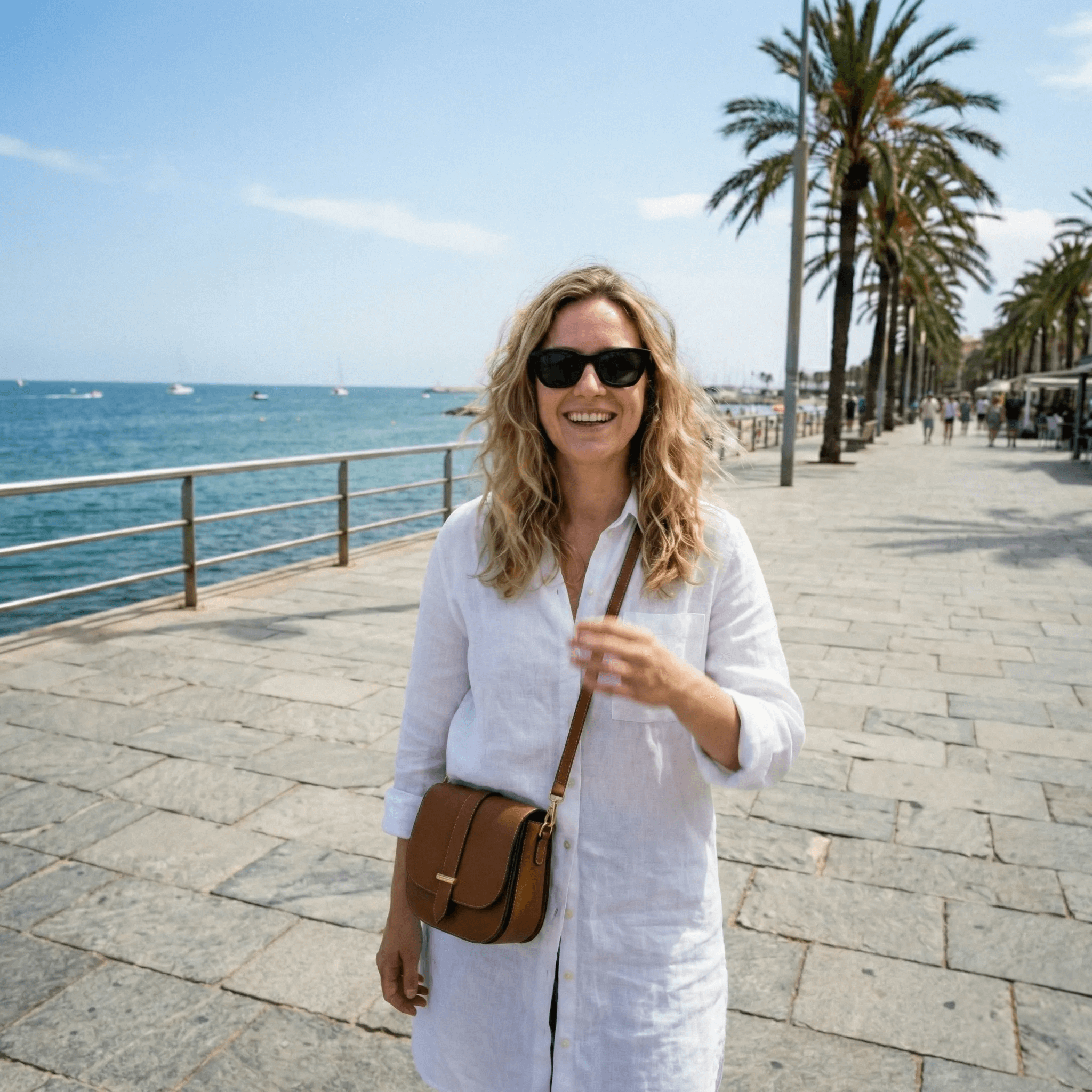 Before - Woman casual to professional transformation